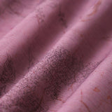 Graysynne | Robe midi violette à fleurs, volants et bretelles à nouer