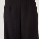 Coline | Pantalon en lin noir