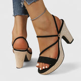 Women's Orthopaedic Heels — Tabitha (Black & White)