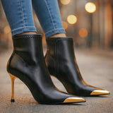 Stela | Bottes à bout doré