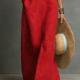 Louise | Robe-chemise maxi