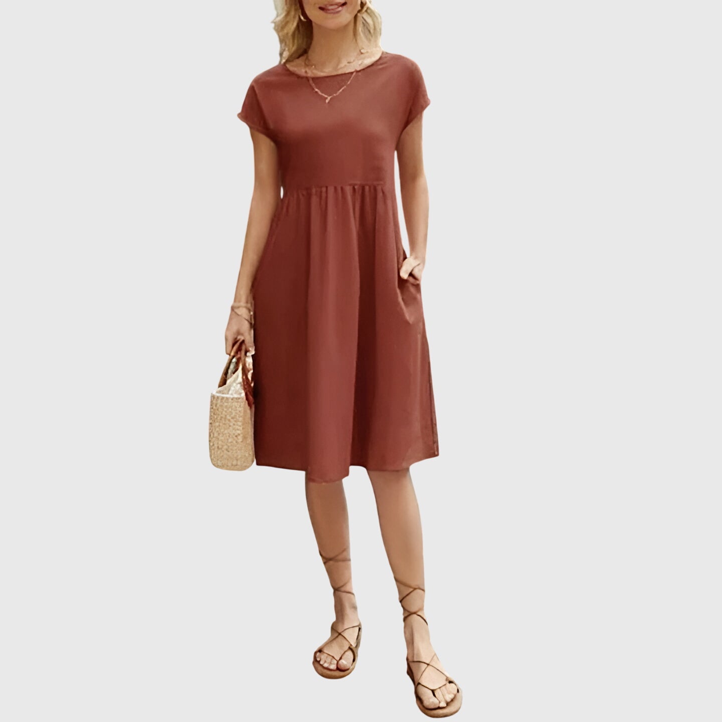 Isabelle | Robe Élégante de Printemps