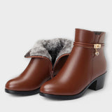 Zamfira | Bottines élégantes d'hiver