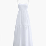 Clémence | Robe Longue Dos Nu Élégance d'Été