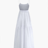 Clémence | Robe Longue Dos Nu Élégance d'Été