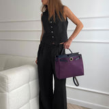 Tara | Ensemble pantalon en coton et lin
