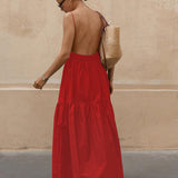 Clémence | Robe Longue Dos Nu Élégance d'Été