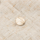 Kambriah | Ensemble gilet boutonné en tweed et mini-short