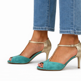 Women's Orthopaedic Heels — Lavinia (Blue)