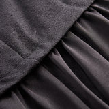 Julie | Ensemble deux pièces gilet à boutons nacrés et jupe longue