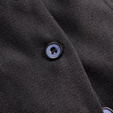 Julie | Ensemble deux pièces gilet à boutons nacrés et jupe longue