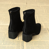 Kate | Bottines au Style Élégant en Daim