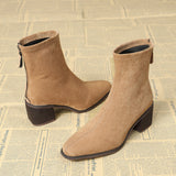 Kate | Bottines au Style Élégant en Daim