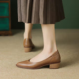 Camille | Chaussures à Talons Moyens