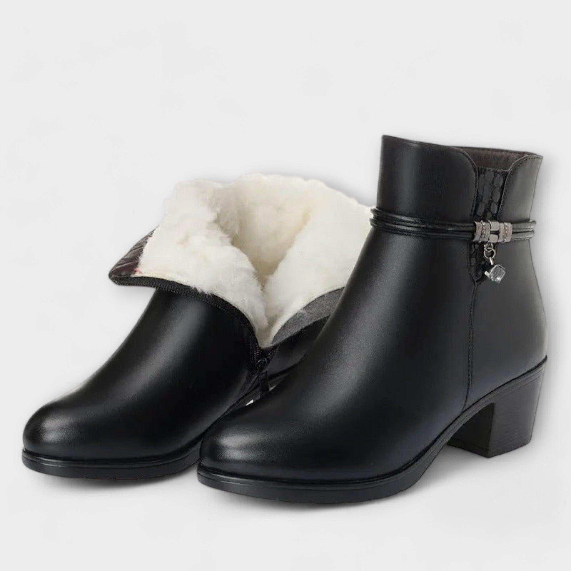 Zamfira | Bottines élégantes d'hiver