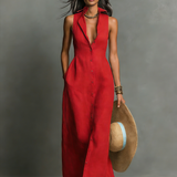 Louise | Robe-chemise maxi