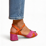 Women's Orthopaedic Heels — Genevieve (Pink)
