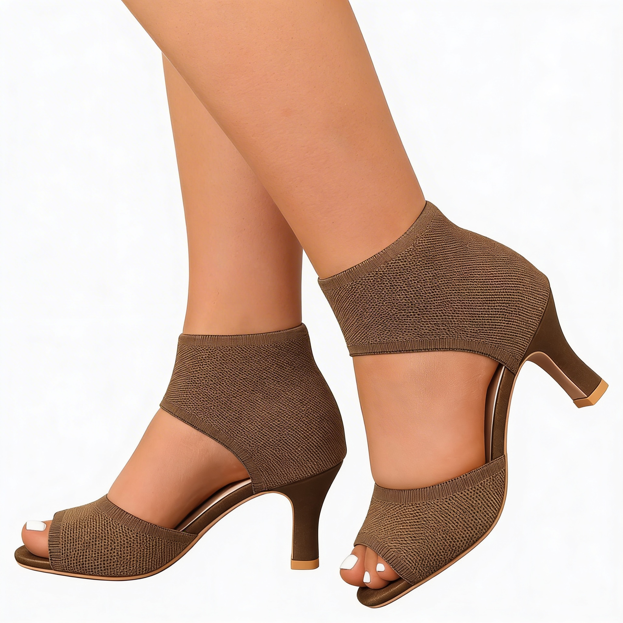 Women's Orthopaedic Heels — Beatrice (Black)