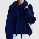 Jeanne | Sweat à Capuche Tricoté Confortable