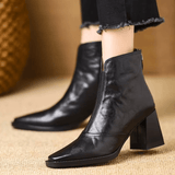 Malvina | Bottines de Luxe à Talon Moyen