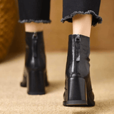 Malvina | Bottines de Luxe à Talon Moyen