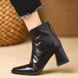 Malvina | Bottines de Luxe à Talon Moyen