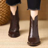 Malvina | Bottines de Luxe à Talon Moyen